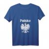 Polen Fan T-Shirt 2022 mit V-Ausschnitt für Damen, Herren & Kinder – Leichtes Trikot für Polen-Liebhaber