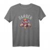 Barber Shop Barbier Hipster Geschenke T-Shirt - Für Friseure, Barbiere und Liebhaber von Haarschneidekunst