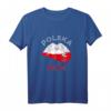 Damen Polska Mom Lip Polen Flagge T-Shirt - Stolz auf polnische Wurzeln, Adler & Kultur für Fußballfans, Muttertag & Polen-Reisen