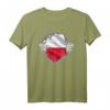 Super Polish Heritage Stolze Polen Wurzeln Flagge T-Shirt – Stolzes polnisches Kunstwerk für Einwanderer, Touristen & Polenliebhaber