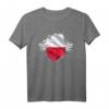 Super Polish Heritage Stolze Polen Wurzeln Flagge T-Shirt – Stolzes polnisches Kunstwerk für Einwanderer, Touristen & Polenliebhaber