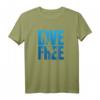 Dive Free Freediver T-Shirt - Perfektes Geschenk für Freediving, Skin Diving & Atemtechnik Fans