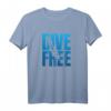 Dive Free Freediver T-Shirt - Perfektes Geschenk für Freediving, Skin Diving & Atemtechnik Fans