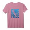 Dive Free Freediver T-Shirt - Perfektes Geschenk für Freediving, Skin Diving & Atemtechnik Fans