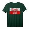 Lustiges Kurwa Mac Polen T-Shirt mit Flagge – Humorvolles Geschenk für Polenfans, Geburtstags- & Weihnachtsgeschenk für Stolze Polen