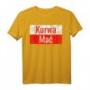 Lustiges Kurwa Mac Polen T-Shirt mit Flagge – Humorvolles Geschenk für Polenfans, Geburtstags- & Weihnachtsgeschenk für Stolze Polen