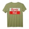 Lustiges Kurwa Mac Polen T-Shirt mit Flagge – Humorvolles Geschenk für Polenfans, Geburtstags- & Weihnachtsgeschenk für Stolze Polen