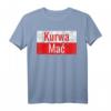 Lustiges Kurwa Mac Polen T-Shirt mit Flagge – Humorvolles Geschenk für Polenfans, Geburtstags- & Weihnachtsgeschenk für Stolze Polen