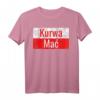 Lustiges Kurwa Mac Polen T-Shirt mit Flagge – Humorvolles Geschenk für Polenfans, Geburtstags- & Weihnachtsgeschenk für Stolze Polen
