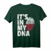 It's In My DNA Polen Flagge Nationalstolz T-Shirt - Perfekt für Familie, Freunde & Feiertage