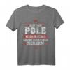 Ich bin Pole Mein Kurwa kommt von ganzem Herzen T-Shirt – Lustiges polnisches Geschenk für Fans und Kulturbegeisterte