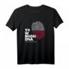 Polen Stolz DNA Fingerabdruck T-Shirt - Originelles Geschenk für Polenliebhaber, Geburtstag & Weihnachten