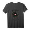 Polen Polska Parzenica Folk Art T-Shirt mit Herz-Flagge – Traditionelles polnisches Design für Feiertage & kulturelle Anlässe