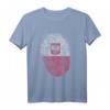 Fingerabdruck Geschenk Kinder Polen T-Shirt - Personalisierte Kinderkleidung für Geburtstage & besondere Anlässe
