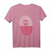 Fingerabdruck Geschenk Kinder Polen T-Shirt - Personalisierte Kinderkleidung für Geburtstage & besondere Anlässe
