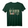 Friseur Barber Pole Vintage Lustig Geschenk T-Shirt - Klassisch geschnitten für Friseure, Barbiere & Barber-Shop Fans