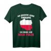 Ich brauche keine Therapie ich muss nur nach Polen T-Shirt – Humorvolles Polen Flagge Design für Fans und Urlauber