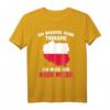 Ich brauche keine Therapie ich muss nur nach Polen T-Shirt – Humorvolles Polen Flagge Design für Fans und Urlauber
