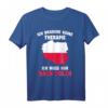 Ich brauche keine Therapie ich muss nur nach Polen T-Shirt – Humorvolles Polen Flagge Design für Fans und Urlauber