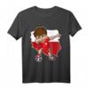 Dabbing Soccer Boy Polen Polska Polen Fußball T-Shirt - Lustiges Sport-T-Shirt für Kinder, Jugendliche, Teams und Trainer