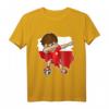 Dabbing Soccer Boy Polen Polska Polen Fußball T-Shirt - Lustiges Sport-T-Shirt für Kinder, Jugendliche, Teams und Trainer