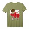 Dabbing Soccer Boy Polen Polska Polen Fußball T-Shirt - Lustiges Sport-T-Shirt für Kinder, Jugendliche, Teams und Trainer