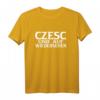 Czesc Und Auf Wiedersehen Polska T-Shirt - Witziges polnisches Spruch-Shirt für Polen-Fans, Freunde und Familie