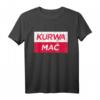 Kurwa Mac Polnisches Slang Design mit Flagge – Humorvolles Polen T-Shirt für Stolze Polen und Kulturfans