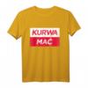 Kurwa Mac Polnisches Slang Design mit Flagge – Humorvolles Polen T-Shirt für Stolze Polen und Kulturfans