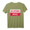 Kurwa Mac Polnisches Slang Design mit Flagge – Humorvolles Polen T-Shirt für Stolze Polen und Kulturfans