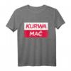 Kurwa Mac Polnisches Slang Design mit Flagge – Humorvolles Polen T-Shirt für Stolze Polen und Kulturfans