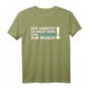 Pro AFD Wo Recht Zu Unrecht Wird Spruch T-Shirt – Politisches Statement für AFD Wähler, Trump Fans & Unterstützer