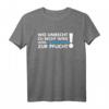 Pro AFD Wo Recht Zu Unrecht Wird Spruch T-Shirt – Politisches Statement für AFD Wähler, Trump Fans & Unterstützer