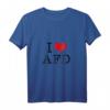 Damen Pro AFD – I Love AFD Wahlen 2021 T-Shirt mit V-Ausschnitt – Perfektes Fan-Design für AfD-Unterstützer