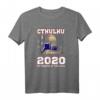 Cthulhu 2020! Das Größere von zwei Übeln! Lustiges Politik T-Shirt für Unabhängige, Libertäre & Gemäßigte