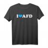 I Love AFD Politik T-Shirt - Perfektes Fan- und Wähler-Design für AFD Unterstützer bei den Wahlen 2021