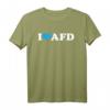 I Love AFD Politik T-Shirt - Perfektes Fan- und Wähler-Design für AFD Unterstützer bei den Wahlen 2021