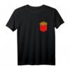 Pommes Frites in einer Tasche Logo Pommes Frites Liebhaber T-Shirt – Lustiges Geschenk für Fast-Food Fans zu Geburtstag & Weihnachten