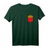 Pommes Frites in einer Tasche Logo Pommes Frites Liebhaber T-Shirt – Lustiges Geschenk für Fast-Food Fans zu Geburtstag & Weihnachten