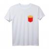 Pommes Frites in einer Tasche Logo Pommes Frites Liebhaber T-Shirt – Lustiges Geschenk für Fast-Food Fans zu Geburtstag & Weihnachten