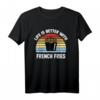 Retro Pommes Frites T-Shirt – Das perfekte Geschenk für Pommes-Liebhaber zu Geburtstagen und Weihnachten