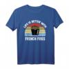 Retro Pommes Frites T-Shirt – Das perfekte Geschenk für Pommes-Liebhaber zu Geburtstagen und Weihnachten
