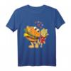 Lustiges Kinder T-Shirt mit Burger & Pommes - Humorvolles Food-Design für Jungen und Mädchen, perfekt als Geschenk