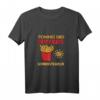 Lustiges Pommes Tank Top mit Sonnenstrahlen Spruch - Humorvolles Fastfood T-Shirt für Pommes Liebhaber, Schule, Uni & Freizeit