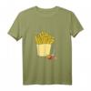 Pommes Frites Ketchup T-Shirt - Lustiges Geschenk für Pommes-Liebhaber und Fast-Food Fans