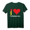 I love Freibadpommes T-Shirt mit Herzmotiv – Perfekt für Pommes-Fans, Fast Food Junkies & Freibadbesucher