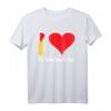 I love Freibadpommes T-Shirt mit Herzmotiv – Perfekt für Pommes-Fans, Fast Food Junkies & Freibadbesucher