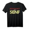 Witziges Bratwurst T-Shirt mit Senf Geschenk – Lustiges Imbiss T-Shirt für Wurst- und Currywurst-Liebhaber, ideal zu Geburtstag, Weihnachten und Fasching