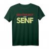 Witziges Bratwurst T-Shirt mit Senf Geschenk – Lustiges Imbiss T-Shirt für Wurst- und Currywurst-Liebhaber, ideal zu Geburtstag, Weihnachten und Fasching