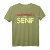 Witziges Bratwurst T-Shirt mit Senf Geschenk – Lustiges Imbiss T-Shirt für Wurst- und Currywurst-Liebhaber, ideal zu Geburtstag, Weihnachten und Fasching